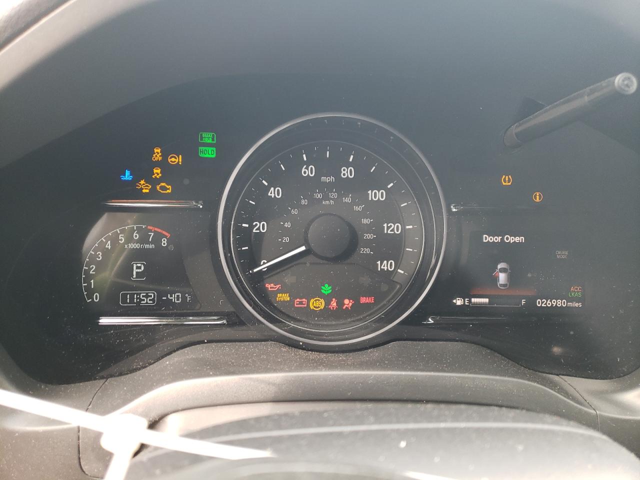 2022 HONDA HR-V EX VIN:3CZRU6H56NM743811