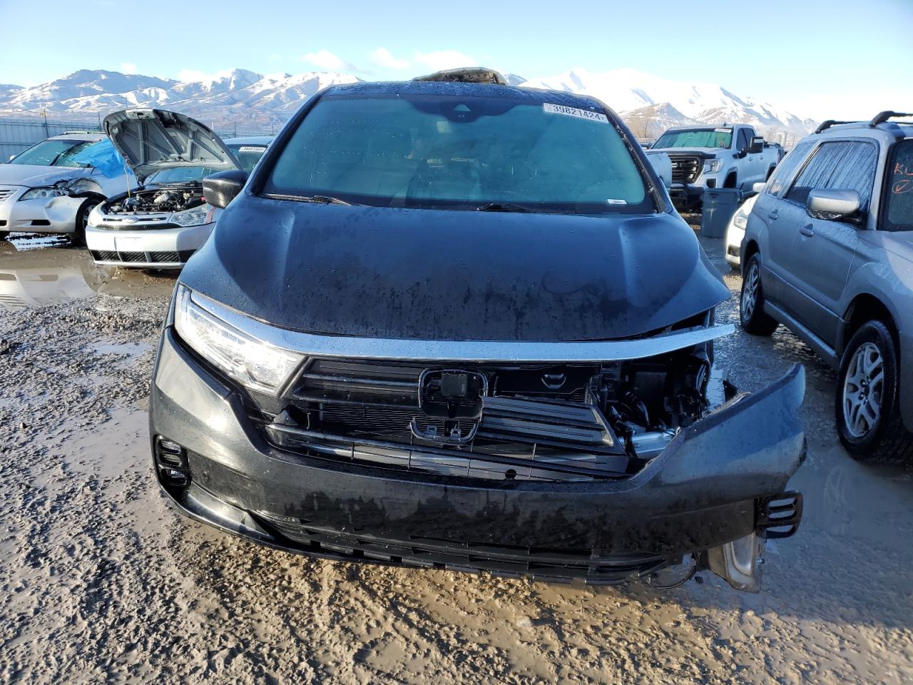 2022 HONDA ODYSSEY ELITE VIN:5FNRL6H91NB004216