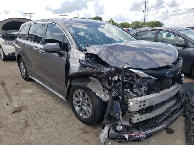 2021 TOYOTA SIENNA XLE VIN: 5TDYRK***********