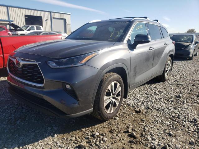 2021 TOYOTA HIGHLANDER XLE VIN: 5TDHZRAH8MS532682