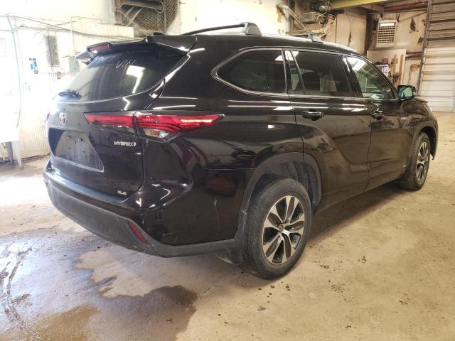 2021 TOYOTA HIGHLANDER HYBRID XLE VIN: 5TDGBR***********