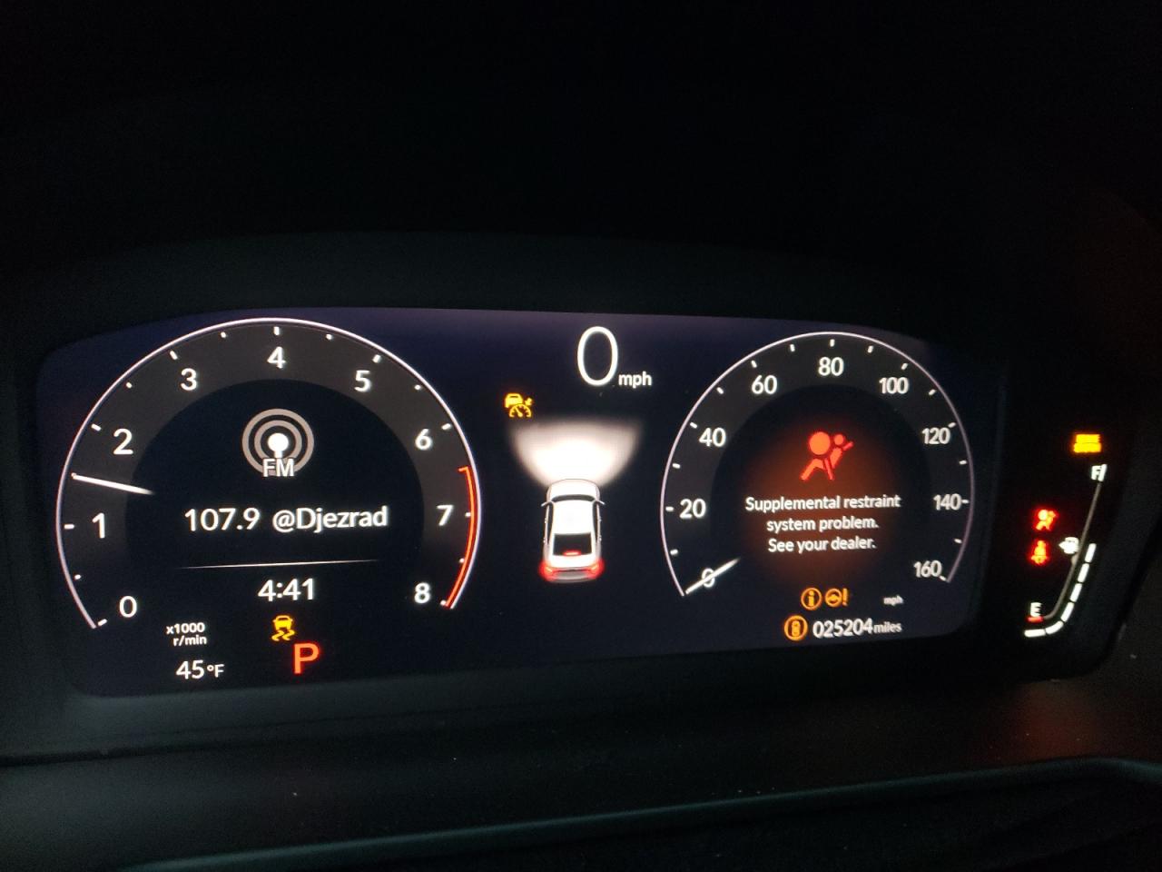 2023 HONDA ACCORD EX VIN:1HGCY1F3XPA022252