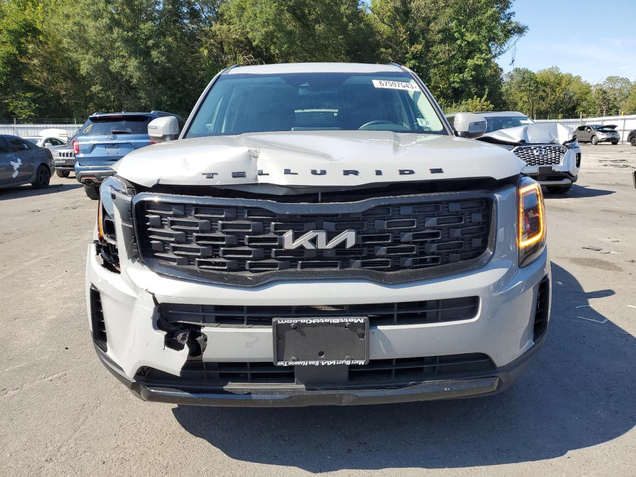 2022 KIA TELLURIDE EX VIN:5XYP3DHC3NG322435