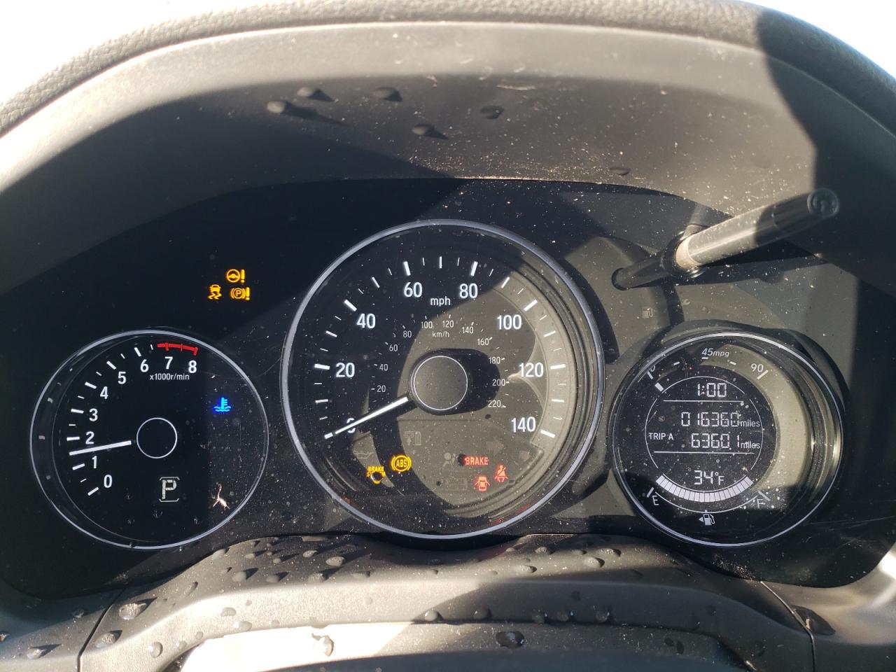 2022 HONDA HR-V LX VIN:3CZRU6H35NM771565