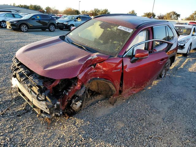 2021 TOYOTA RAV4 XLE VIN: JTMRWRFV1MD129182