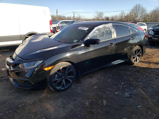 2021 HONDA CIVIC SPORT VIN: 2HGFC2F83MH535885