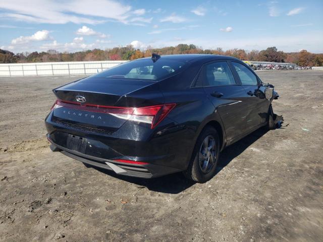 2021 HYUNDAI ELANTRA SE VIN: 5NPLL4AG9MH041629