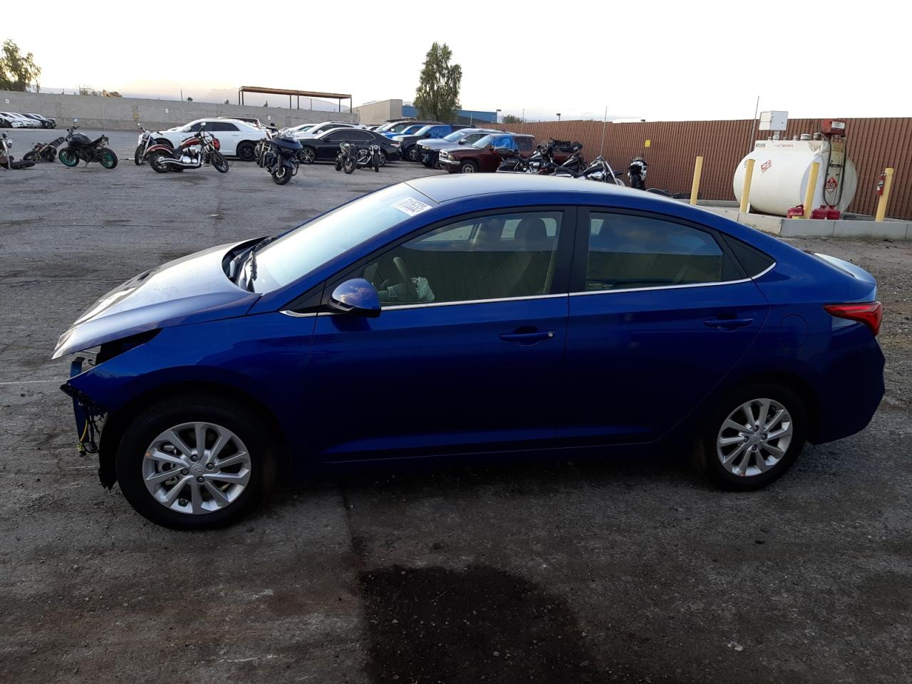 2022 HYUNDAI ACCENT SE VIN:3KPC24A64NE187615