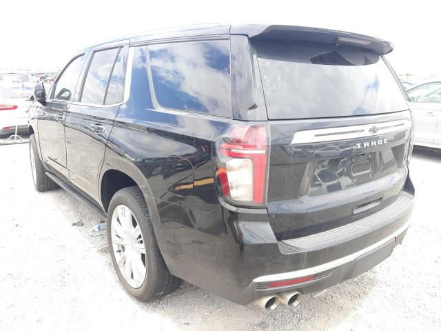 2021 CHEVROLET TAHOE K1500 HIGH COUNTRY VIN: 1GNSKT***********