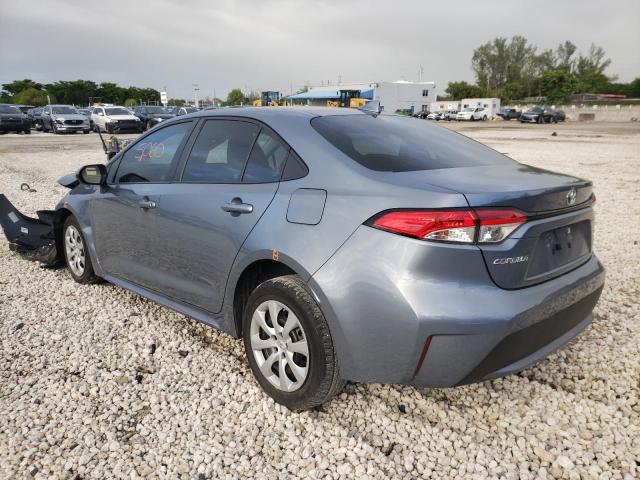 2021 TOYOTA COROLLA LE VIN: 5YFEPMAE6MP152668