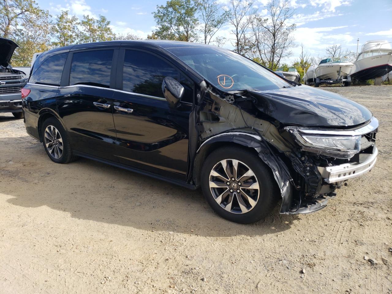 2023 HONDA ODYSSEY EXL VIN:5FNRL6H62PB015637