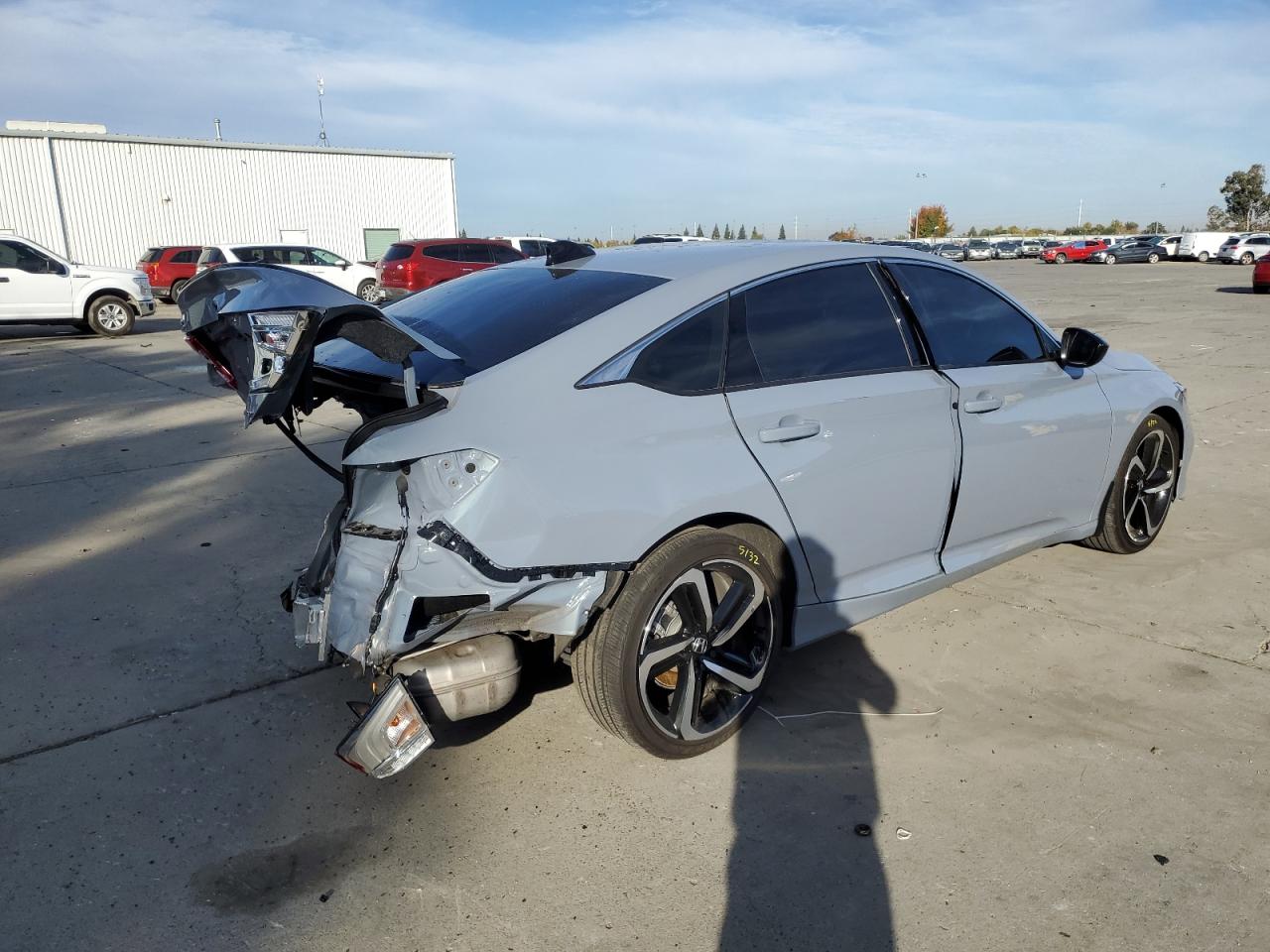 2022 HONDA ACCORD SPORT VIN:1HGCV1F35NA099567