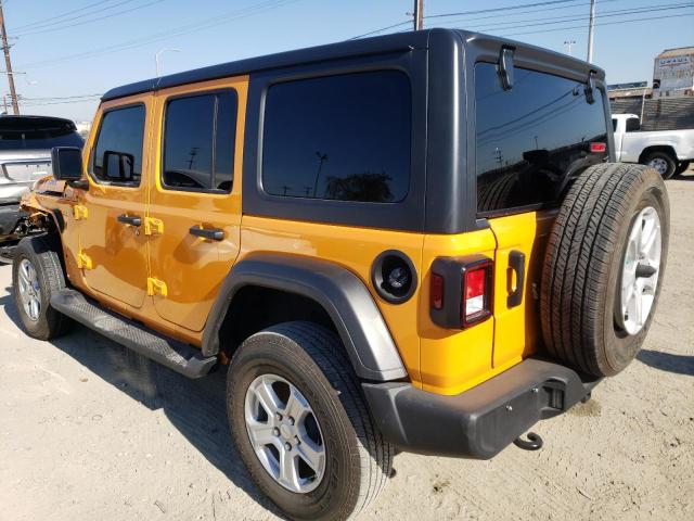 2021 JEEP WRANGLER UNLIMITED SPORT VIN: 1C4HJXDN7MW640062