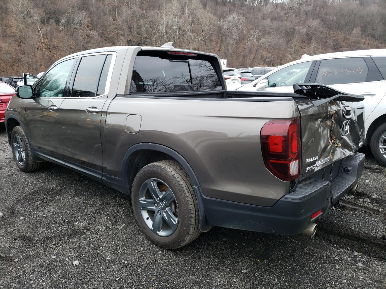 2022 HONDA RIDGELINE RTL VIN:5FPYK3F7XNB037835