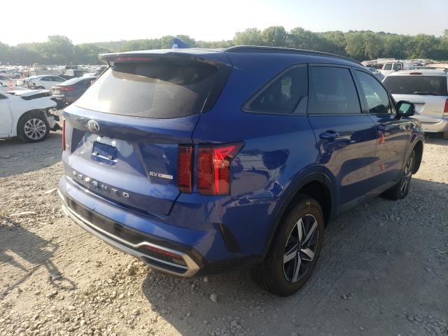 2021 KIA SORENTO EX VIN: 5XYRHD***********