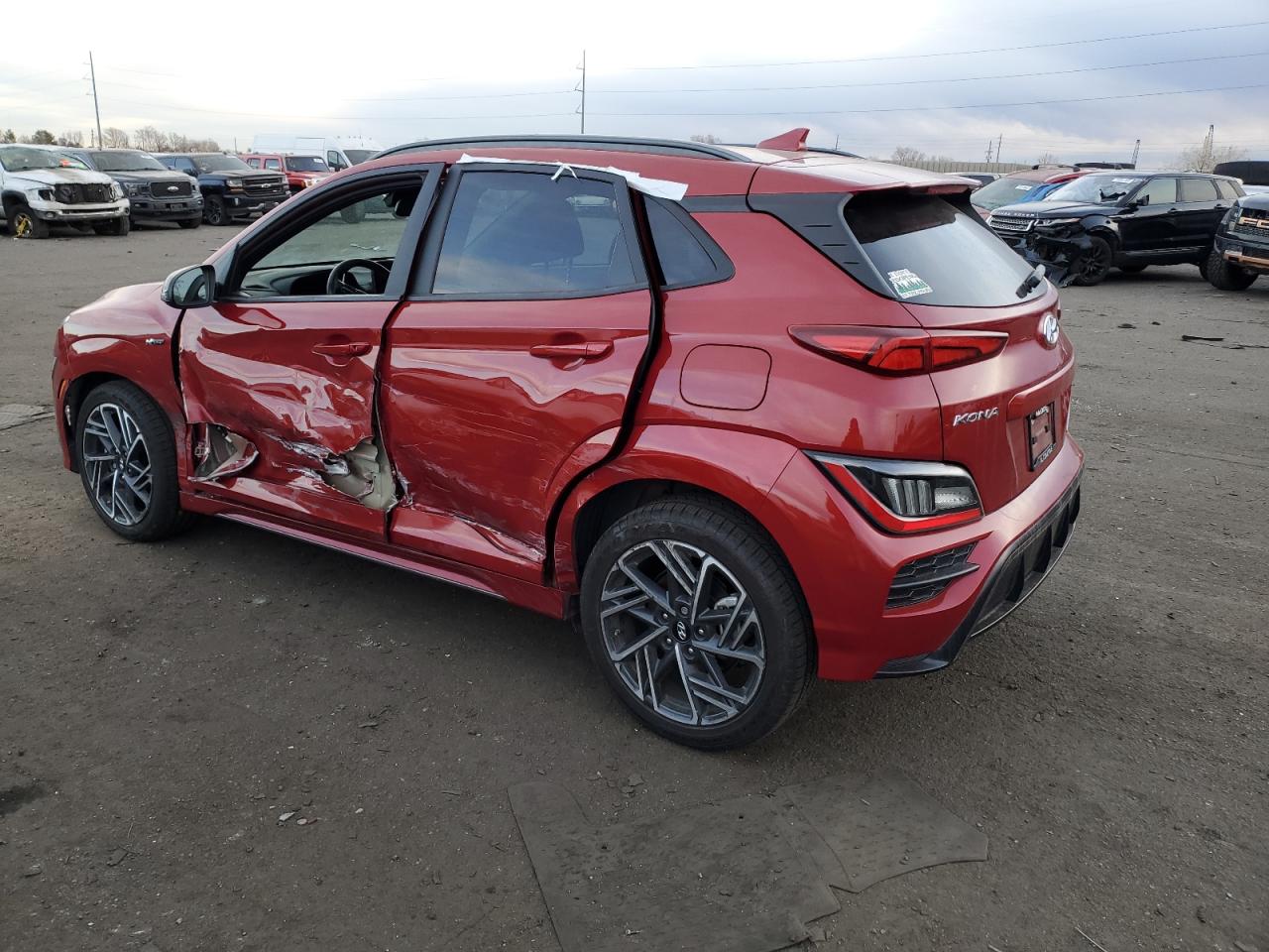 2022 HYUNDAI KONA N LINE VIN:KM8K3CA35NU908465