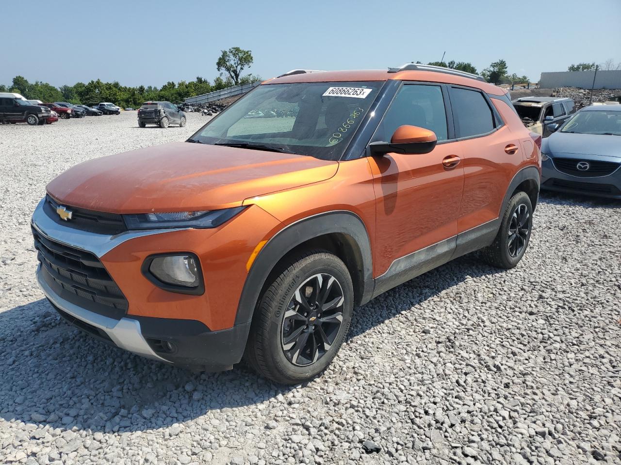 2022 CHEVROLET TRAILBLAZER LT VIN: