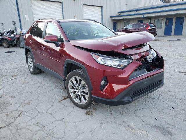 2021 TOYOTA RAV4 XLE PREMIUM VIN: 2T3A1RFV5MW225105
