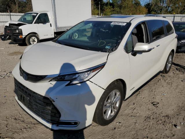 2021 TOYOTA SIENNA LIMITED VIN: 5TDZRKEC4MS016877