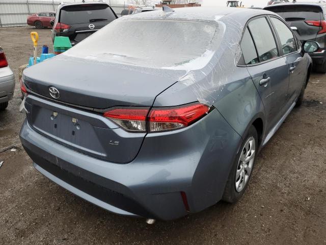 2021 TOYOTA COROLLA LE VIN: 5YFEPMAE0MP251972