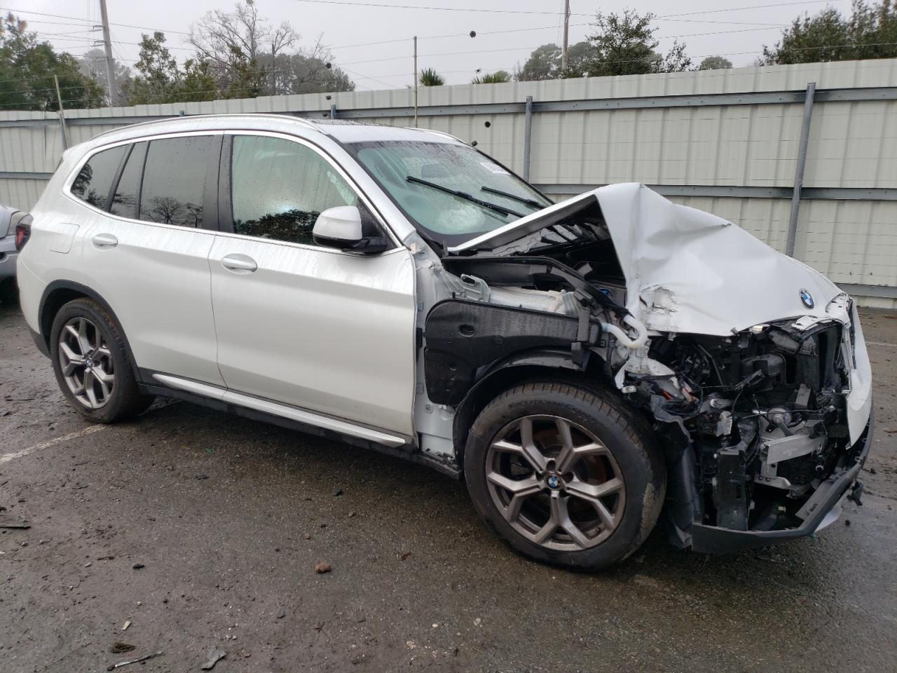 2022 BMW X3 XDRIVE30I VIN:5UX53DP05N9L53846