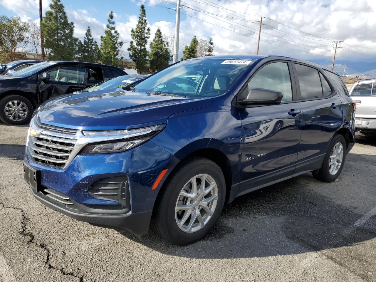 2022 CHEVROLET EQUINOX LS VIN:3GNAXHEV3NS151568