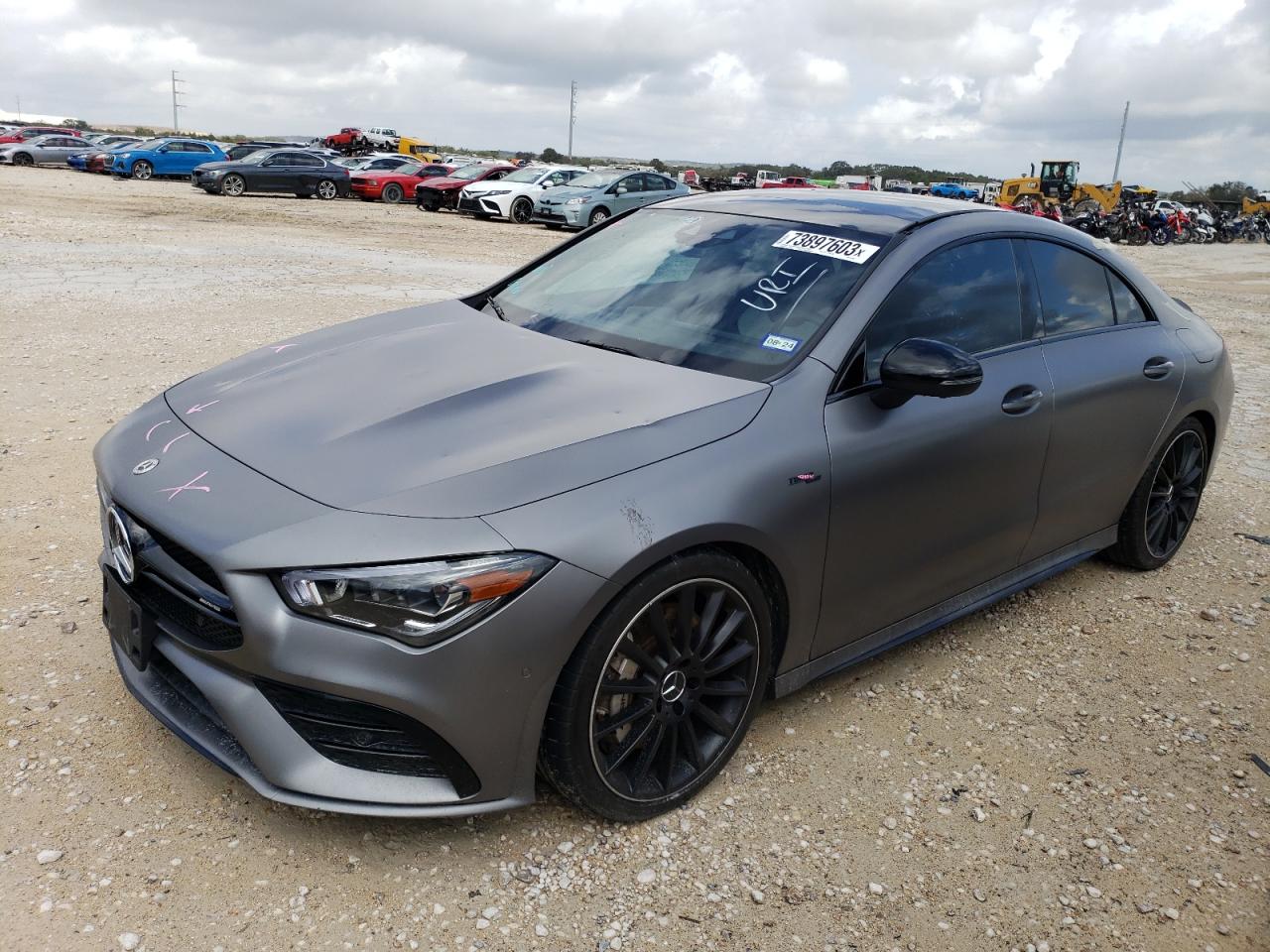 2022 MERCEDES-BENZ CLA AMG 35 4MATIC VIN:W1K5J5BB2NN321598