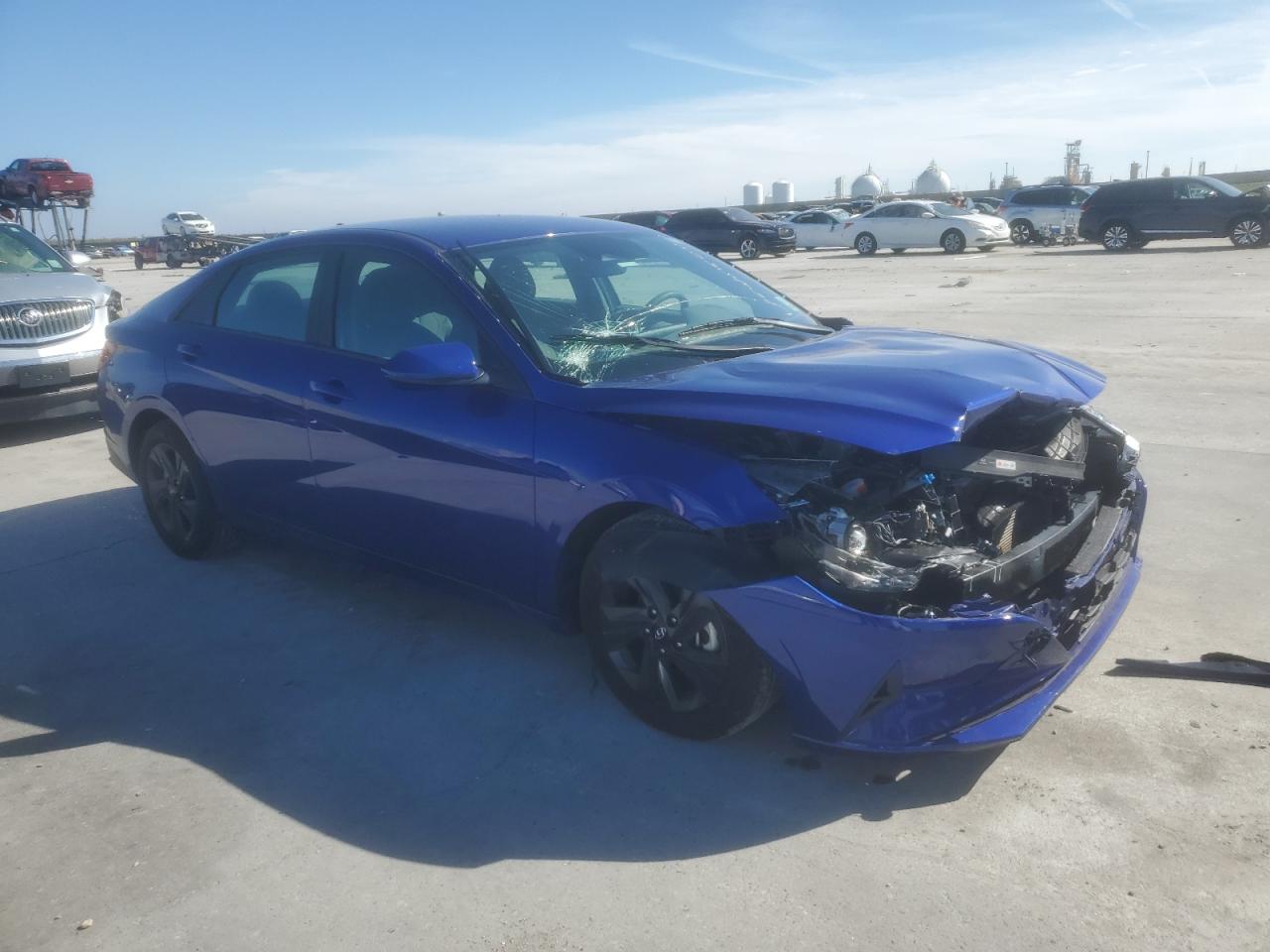 2023 HYUNDAI ELANTRA SEL VIN:KMHLM4AG3PU376503