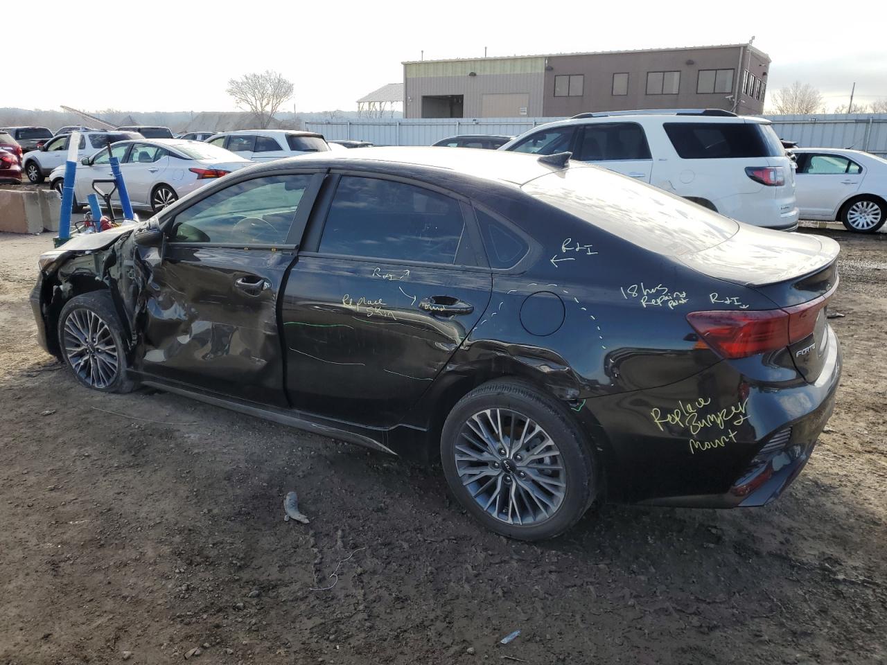 2022 KIA FORTE GT LINE VIN:3KPF54AD2NE492632