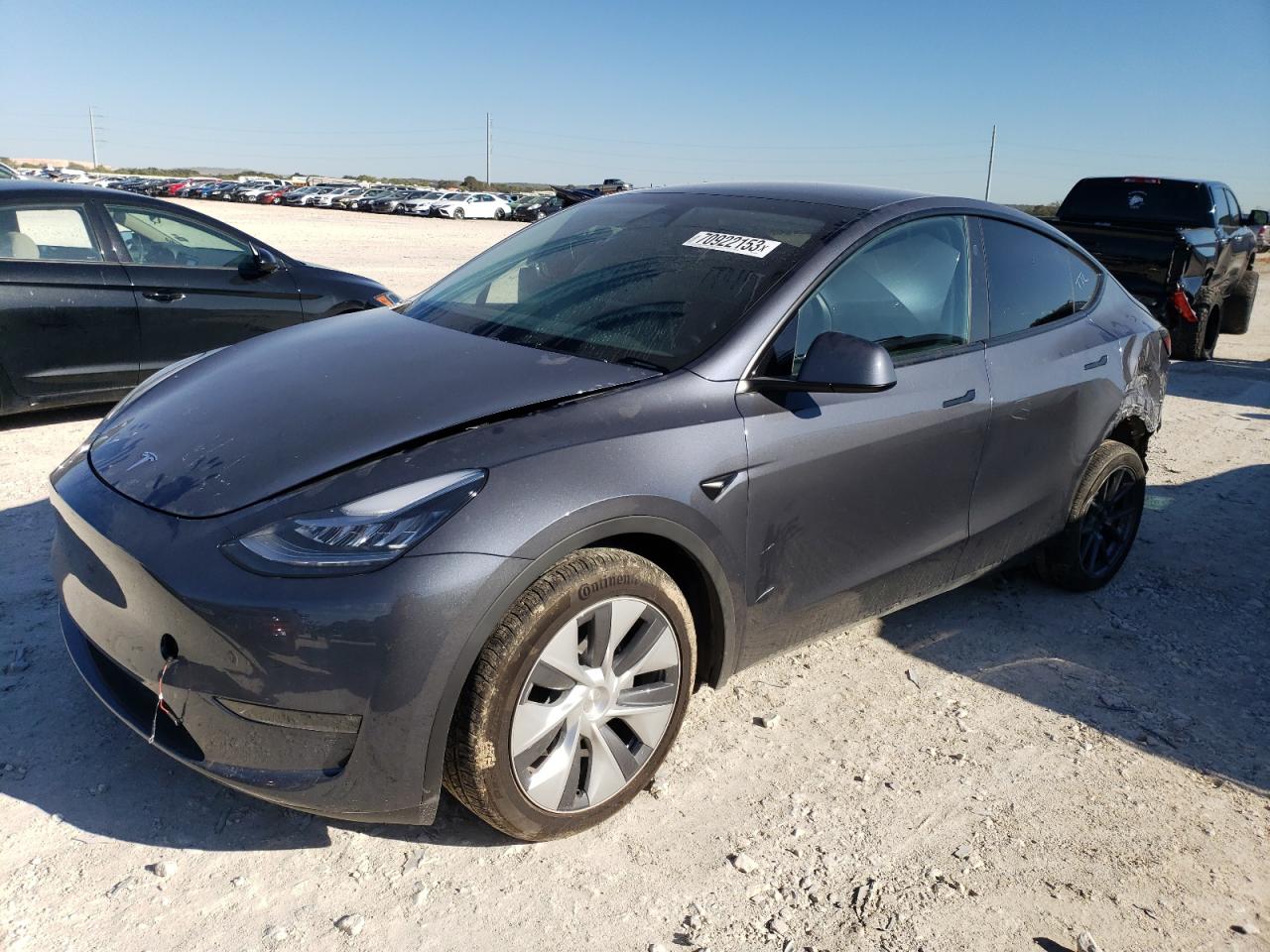 2023 TESLA MODEL Y  VIN:7SAYGDEEXPA157203