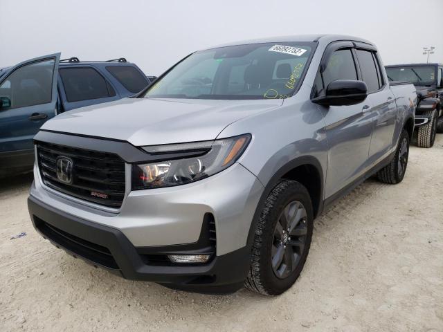 2021 HONDA RIDGELINE SPORT VIN: 5FPYK3F18MB012653