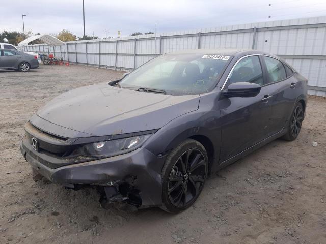 2021 HONDA CIVIC SPORT VIN: 19XFC2F86ME201781