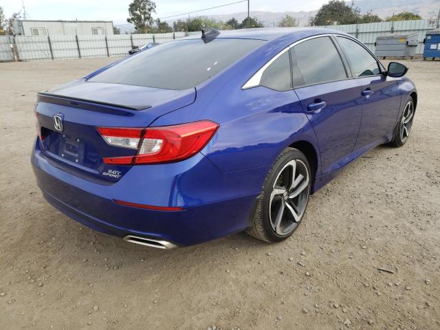 2021 HONDA ACCORD SPORT VIN: 1HGCV2F30MA023744