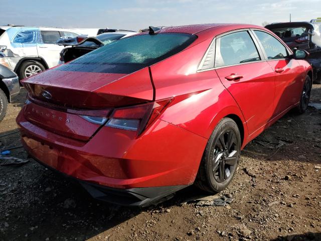 2021 HYUNDAI ELANTRA SEL VIN: 5NPLS4AG5MH007934