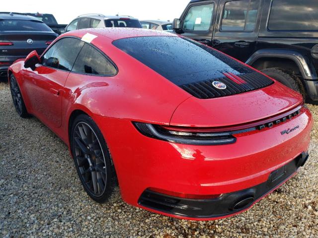 2021 PORSCHE 911 CARRERA VIN: WP0AA2A95MS205253