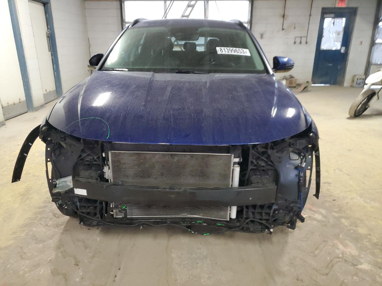 2022 HYUNDAI TUCSON SEL VIN:5NMJFCAE0NH018794