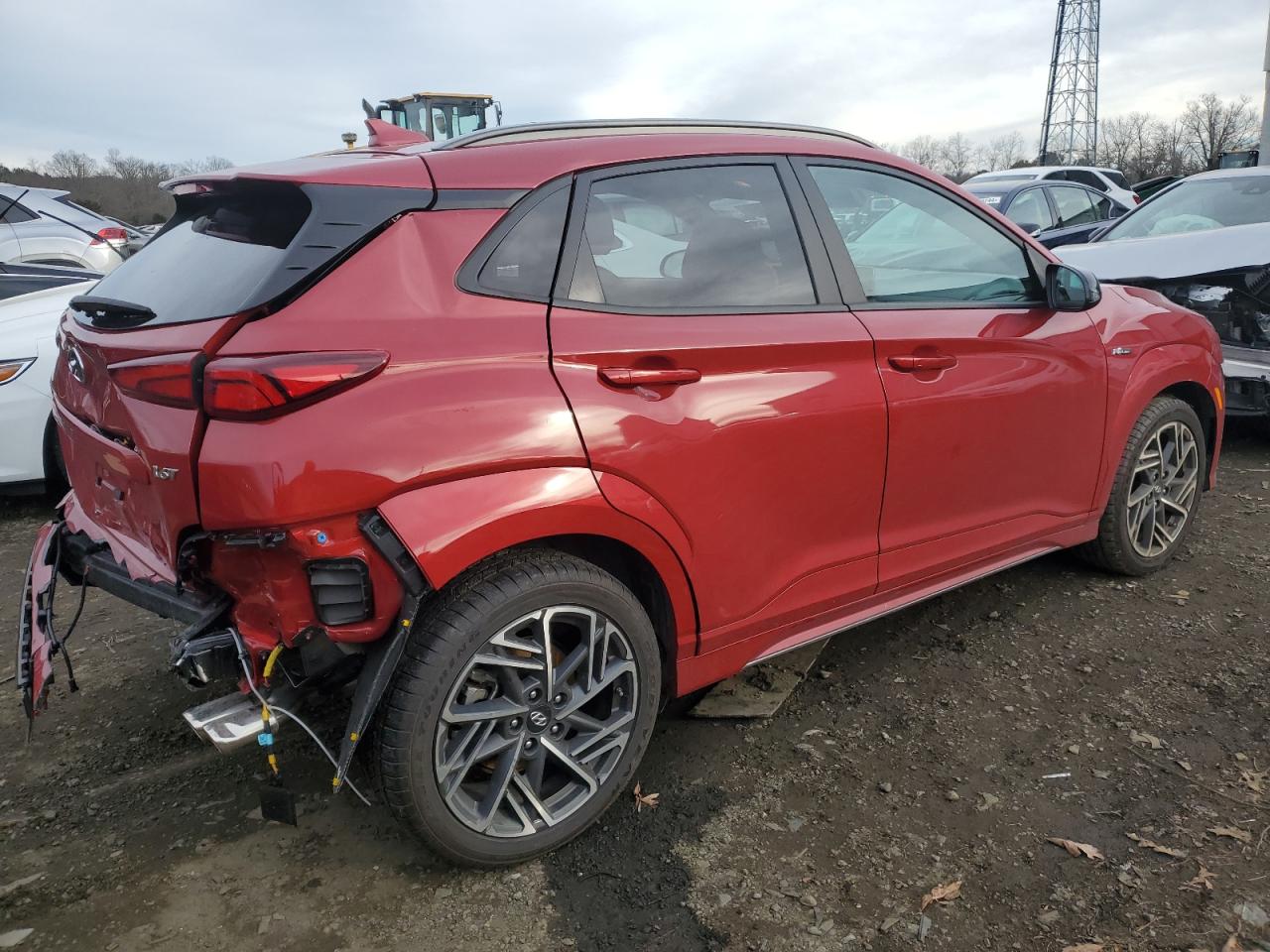 2022 HYUNDAI KONA N LINE VIN:KM8K33A30NU757177