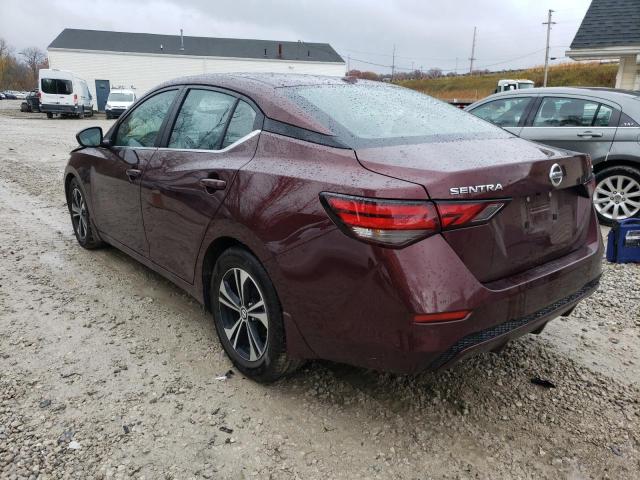 2021 NISSAN SENTRA SV VIN: 3N1AB8CV3MY323641