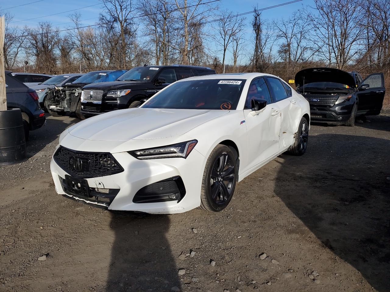 2022 ACURA TLX TECH A VIN:19UUB6F52NA000408