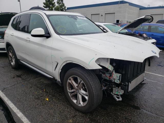 2021 BMW X3 SDRIVE30I VIN: 5UXTY3C04M9E90657