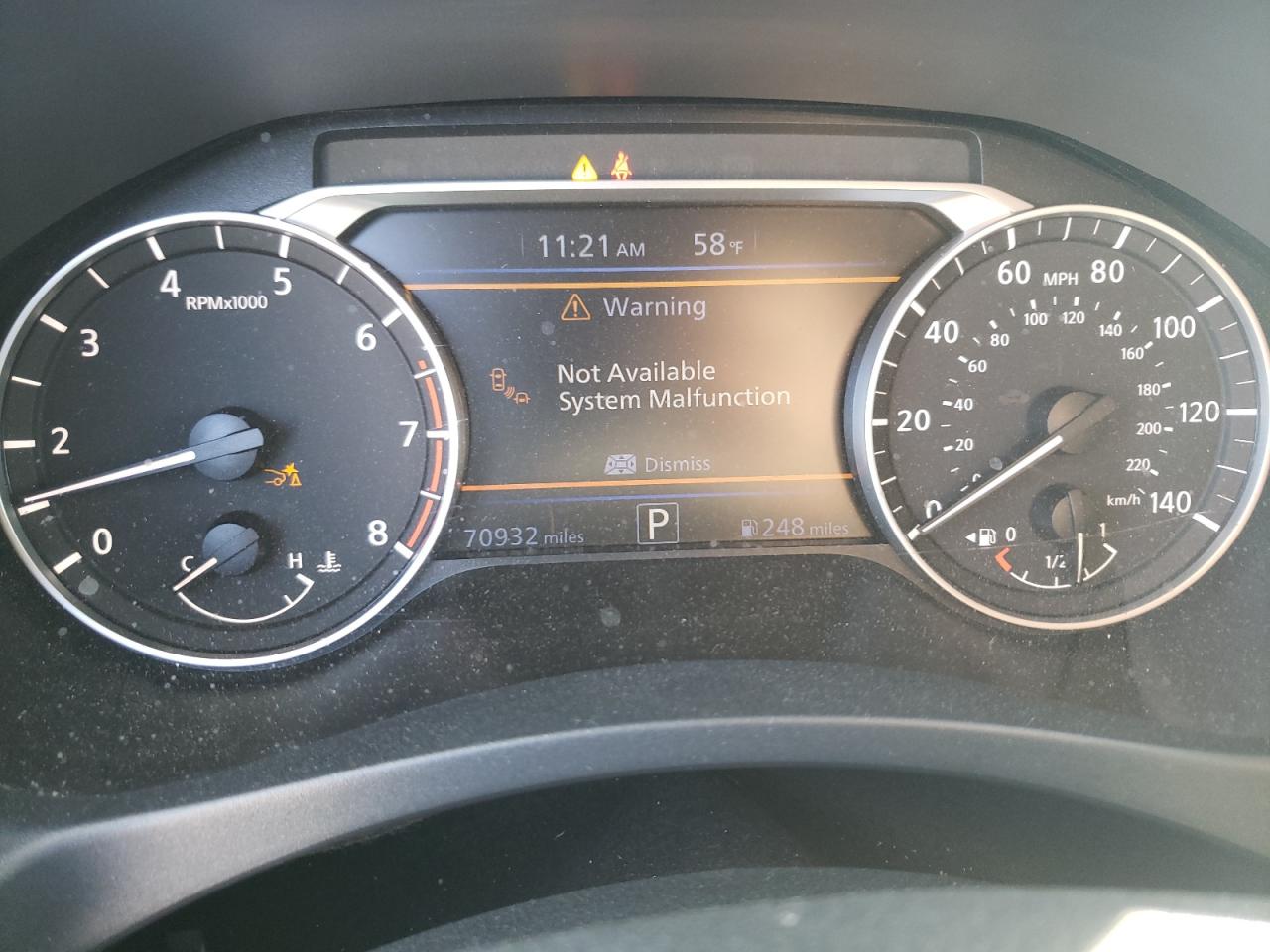 2022 NISSAN ALTIMA SR VIN:1N4BL4CV4NN379535