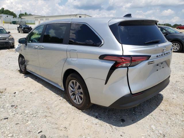 2021 TOYOTA SIENNA LE VIN: 5TDKRKEC2MS063763