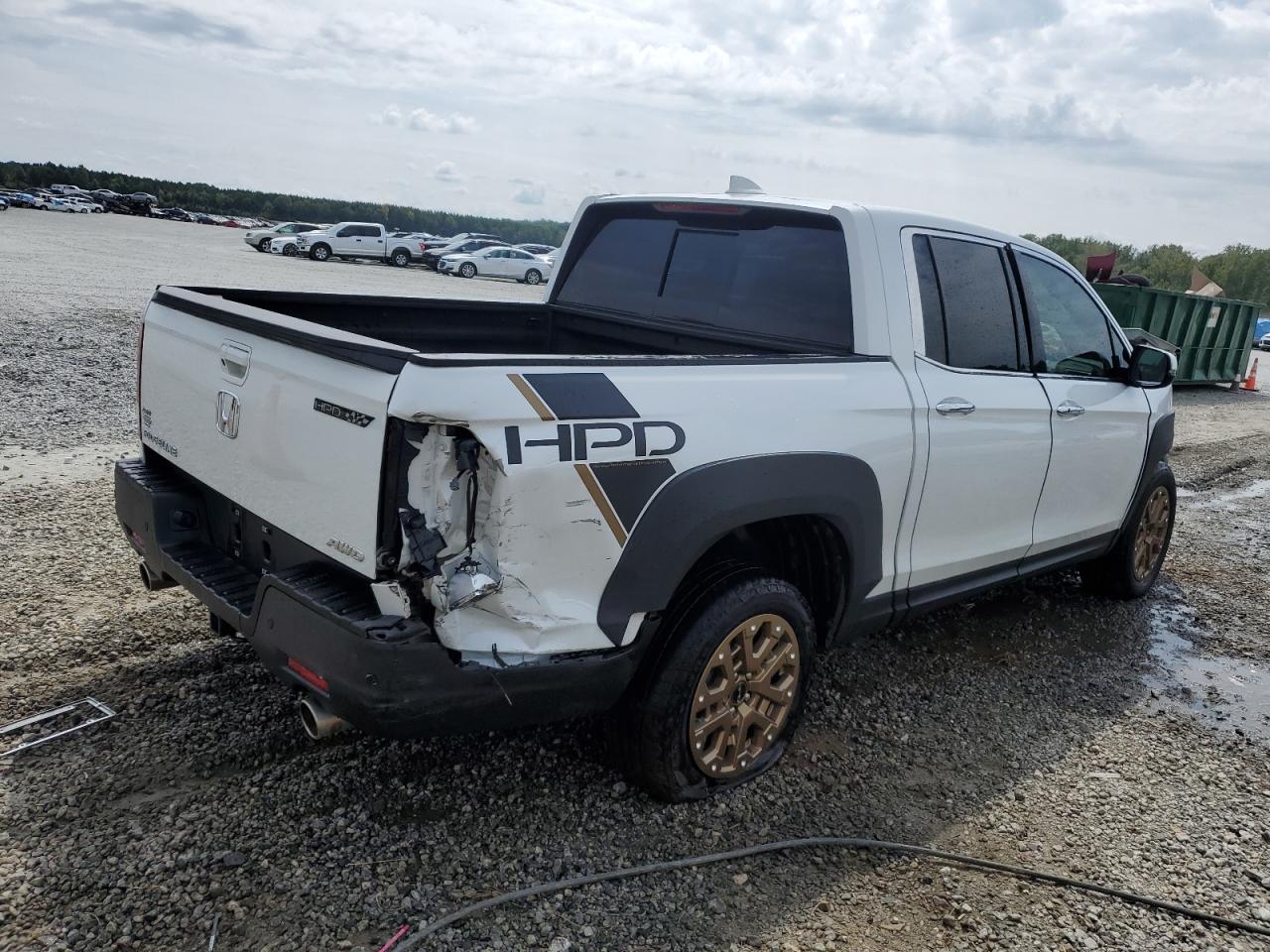 2022 HONDA RIDGELINE RTL VIN:5FPYK3F74NB004975
