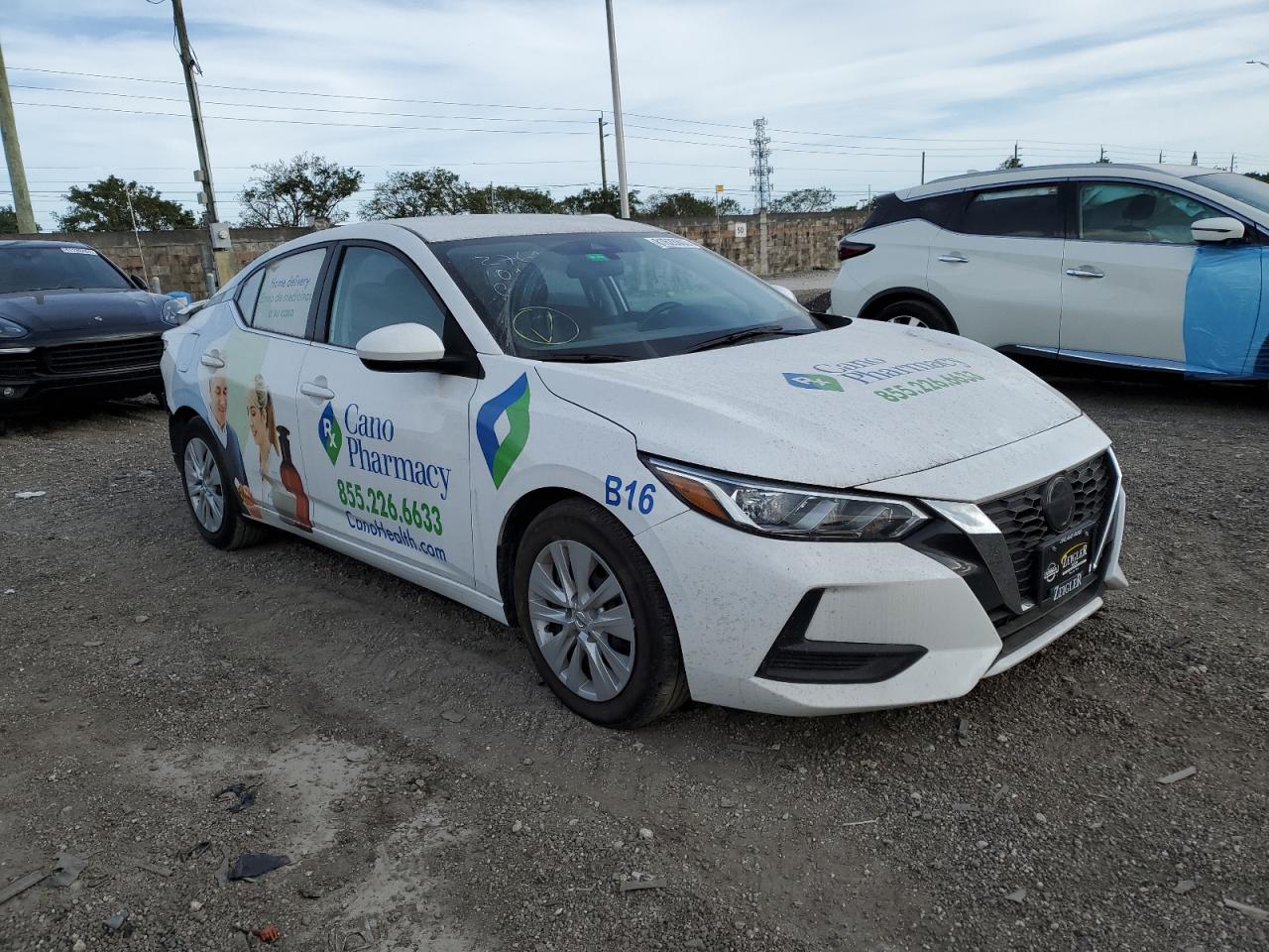 2022 NISSAN SENTRA S VIN:3N1AB8BVXNY279446