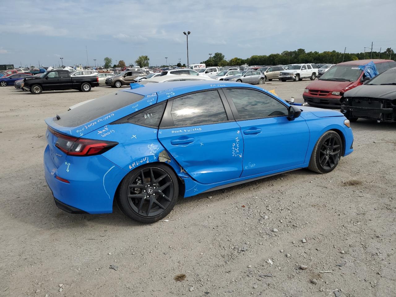 2022 HONDA CIVIC SPORT VIN:19XFL2H8XNE021380