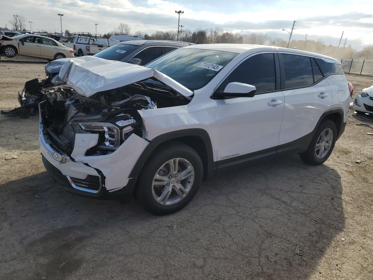2022 GMC TERRAIN SLE VIN:3GKALMEV8NL207452