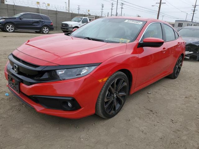 2021 HONDA CIVIC SPORT VIN: 2HGFC2F83MH542108