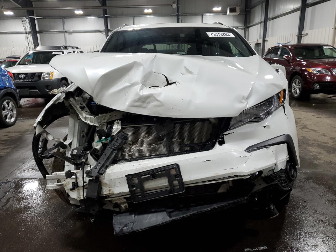 2022 HONDA PILOT BLACK VIN:5FNYF6H76NB024401