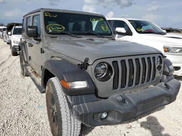 2021 JEEP WRANGLER UNLIMITED SPORT VIN: 1C4HJXDN1MW504946