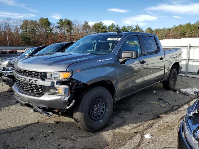 2021 CHEVROLET SILVERADO K1500 CUSTOM VIN: 3GCPYBEK6MG198615